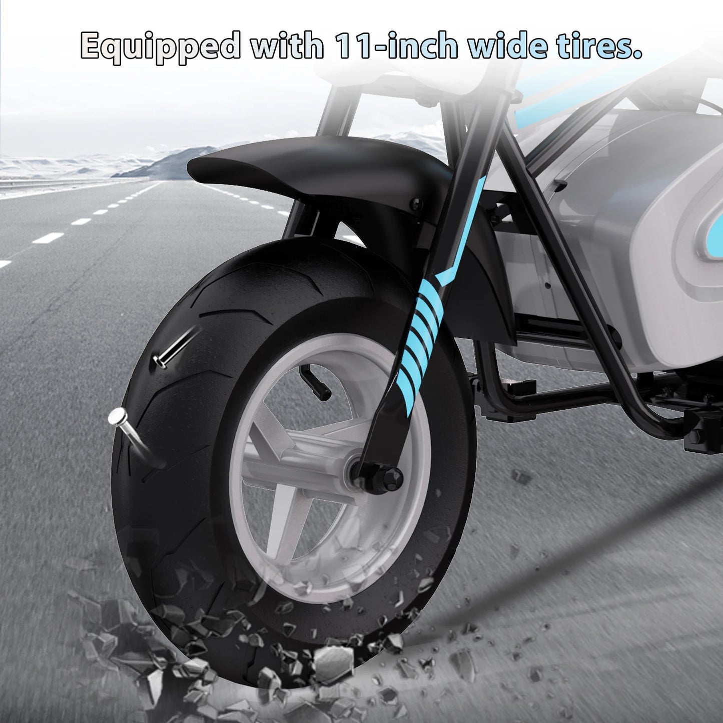 EVERCROSS PLUS EV07M Electric Dirt Bike for Kids, Speed Up to 20 km/h, 10 km Range, 11" Wheels, Suitable for Children 3-12 Years