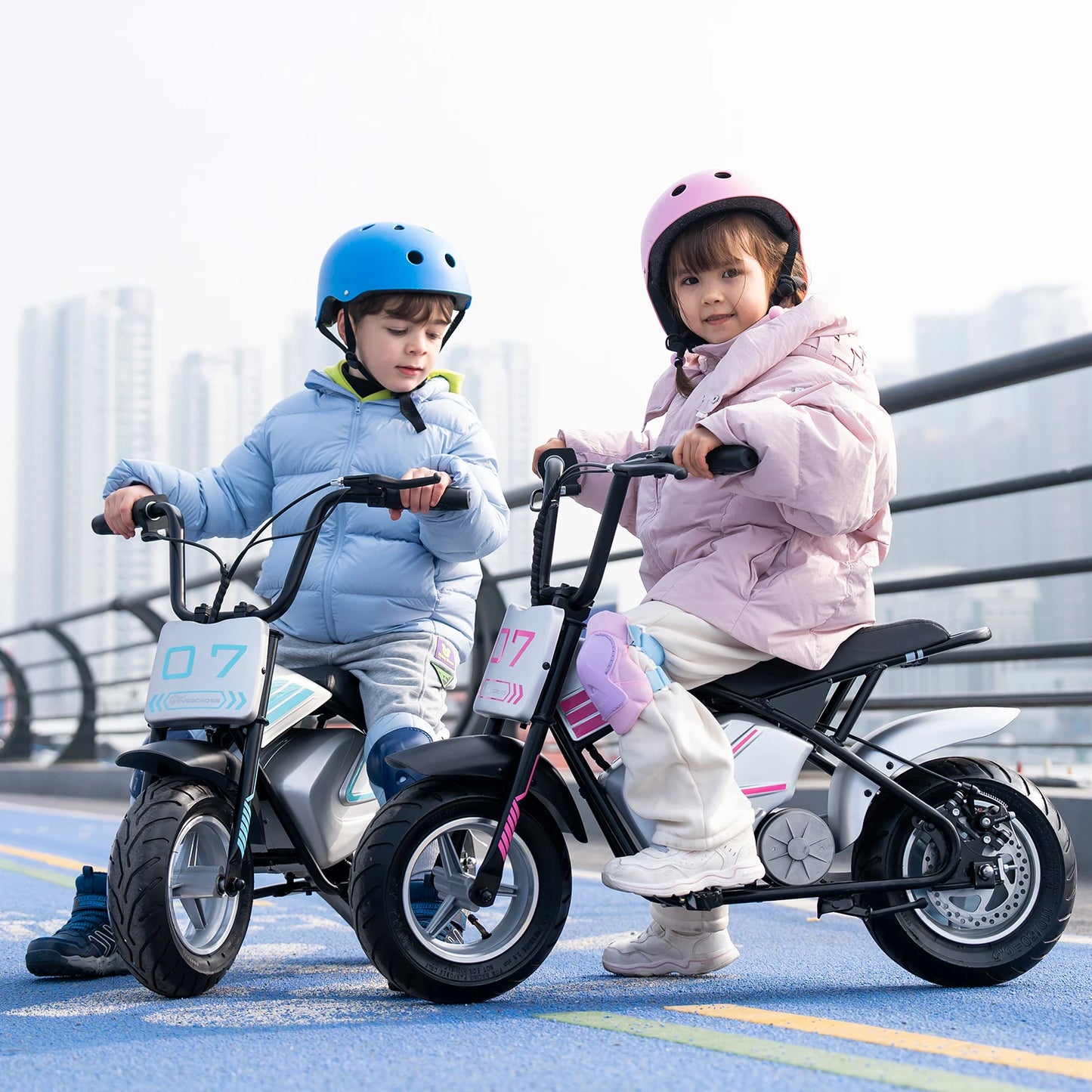 EVERCROSS PLUS EV07M Electric Dirt Bike for Kids, Speed Up to 20 km/h, 10 km Range, 11" Wheels, Suitable for Children 3-12 Years